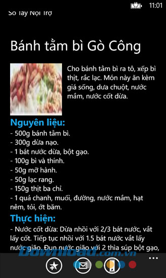 Sổ tay nội trợ for Windows Phone