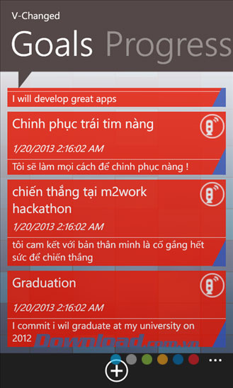 V-Changed for Windows Phone