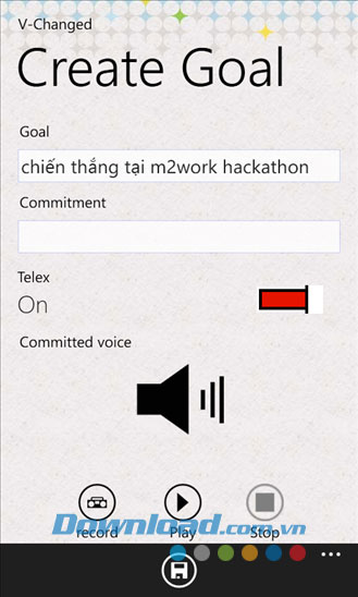 V-Changed for Windows Phone