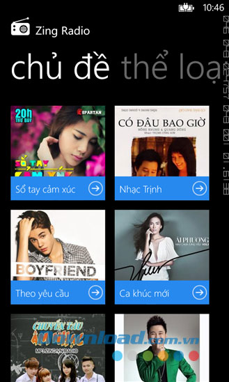 Zing Radio for Windows Phone