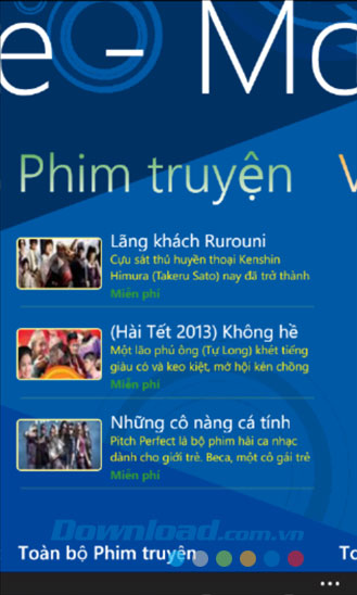 MobiFone TV for Windows Phone