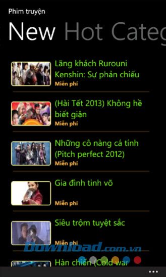 MobiFone TV for Windows Phone