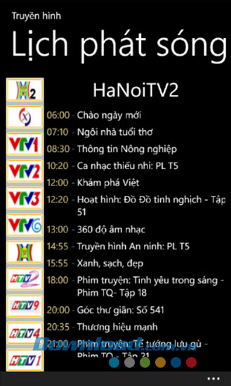 MobiFone TV for Windows Phone