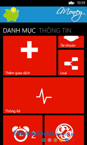 iMoney for Windows Phone