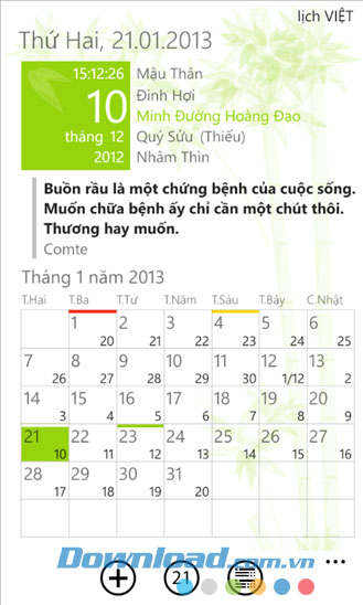 Lịch Việt for Windows Phone