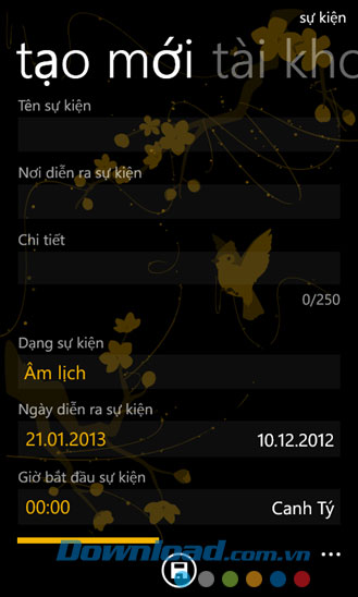 Lịch Việt for Windows Phone