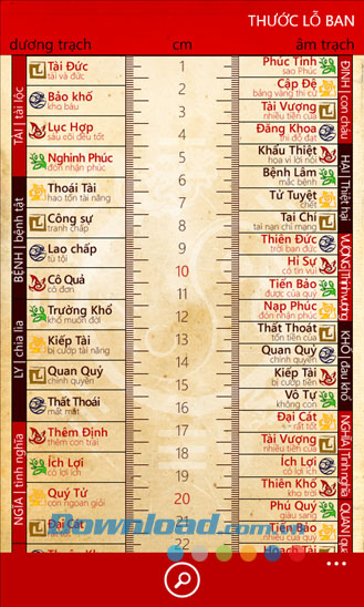 Tra cứu phong thủy for Windows Phone