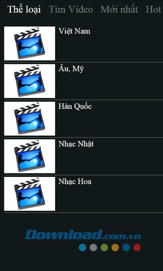 Việt Nam video Pro for Windows Phone