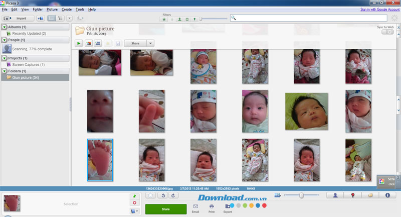 Picasa phiên bản mới nhất