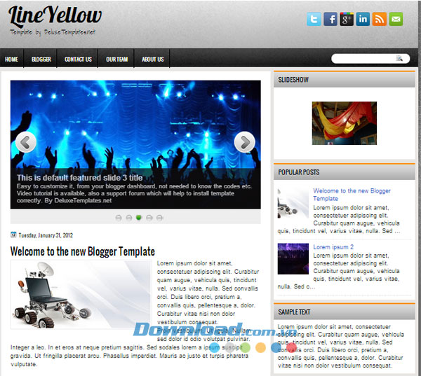 LineYellow