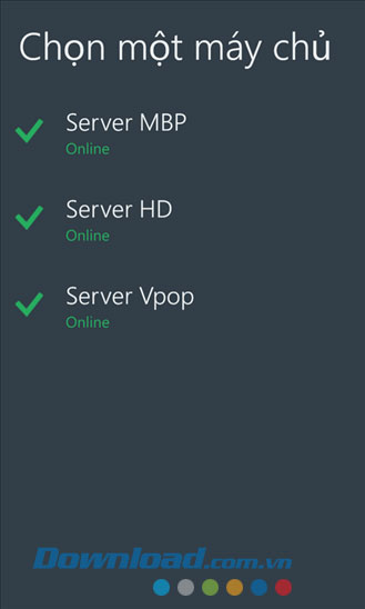 vnTV for Windows Phone