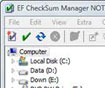 EF CheckSum Manager