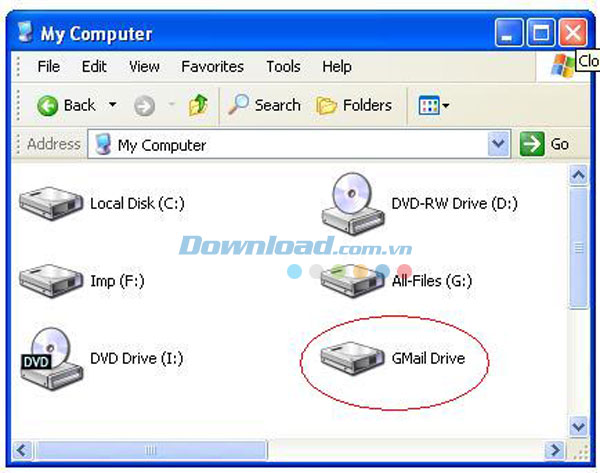 GMail Drive