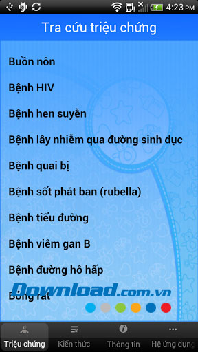 Tra cứu triệu chứng for Android