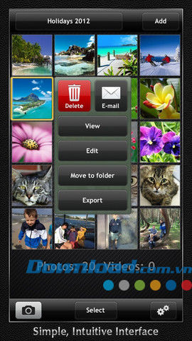 Giao diện trực quan