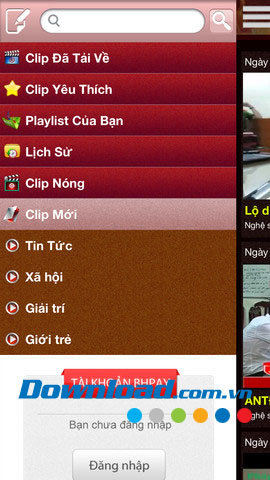 Clip nóng for iOS