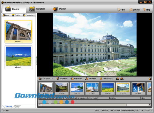 Wondershare Flash Gallery Factory Deluxe 