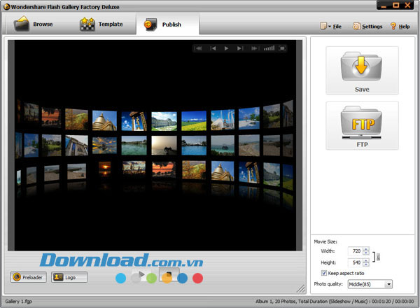 Wondershare Flash Gallery Factory Deluxe 
