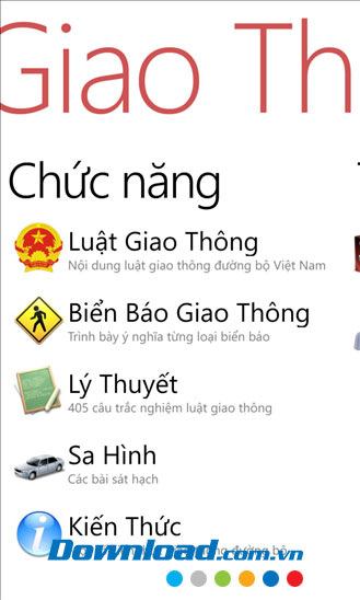 Học luật giao thông for Windows Phone
