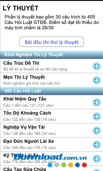 Học luật giao thông for Windows Phone