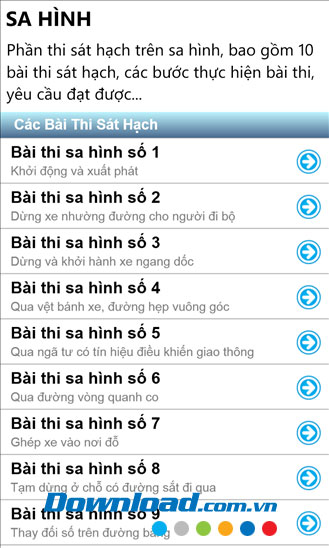 Học luật giao thông for Windows Phone