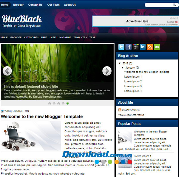 BlueBlack