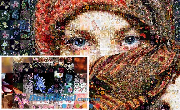 Chất lượng ảnh cao Artensoft Photo Collage Maker