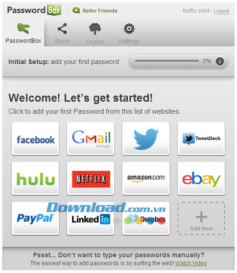 PasswordBox