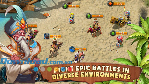 Kingdoms & Lords là game chiến thuật mô phỏng xây dựng đế chế