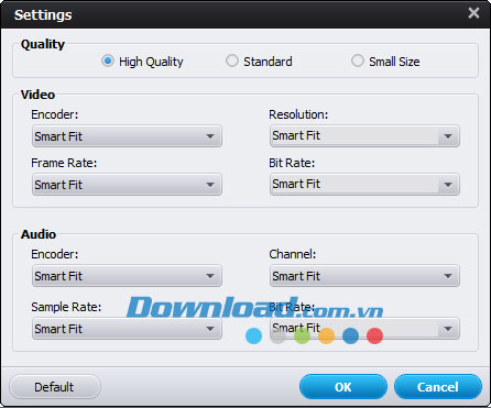 Thiết lập Wondershare Video Converter Pro