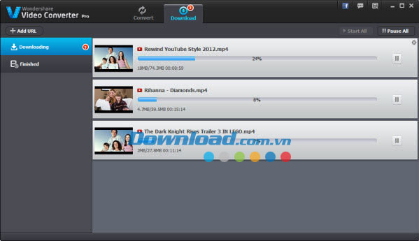 Download video Wondershare Video Converter Pro