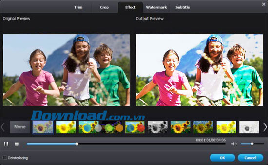 Chỉnh sửa video Wondershare Video Converter Pro