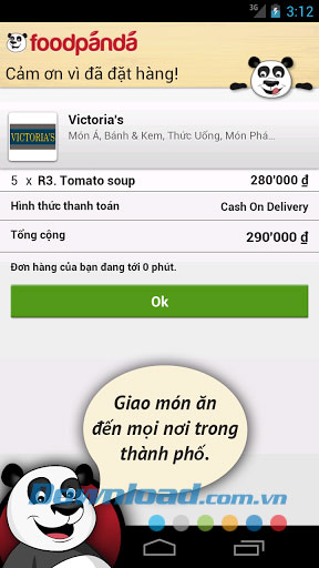 Đặt món ăn online for Android