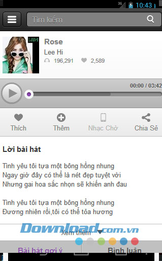 Nhạc Hàn Quốc for Android