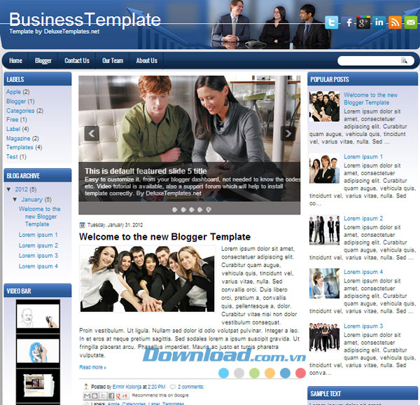 BusinessTemplate