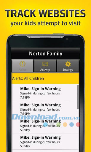 Norton Online Family For Android