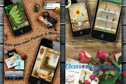 Nhật ký điện tử đẹp mắt Windbell Diary Plus for iOS