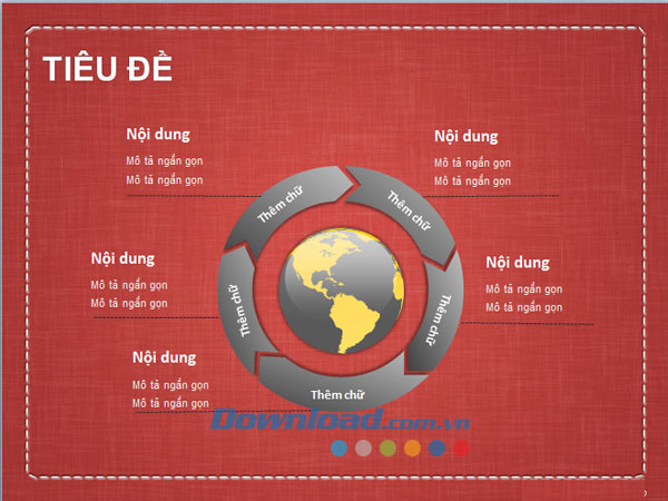 Mẫu slide trình chiếu cho nhiều chủ đề