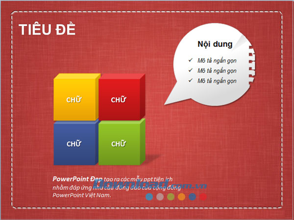 Mẫu slide trình chiếu cho nhiều chủ đề