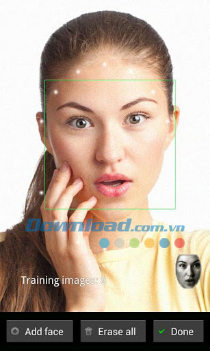 FaceLock for apps for Android