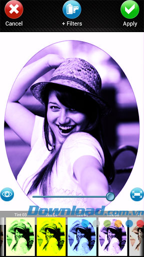 Cắt ảnh theo 4 tỷ lệ