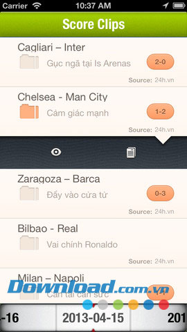 ScoreClips for iOS