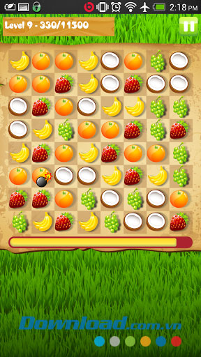 Xếp hoa quả for Android