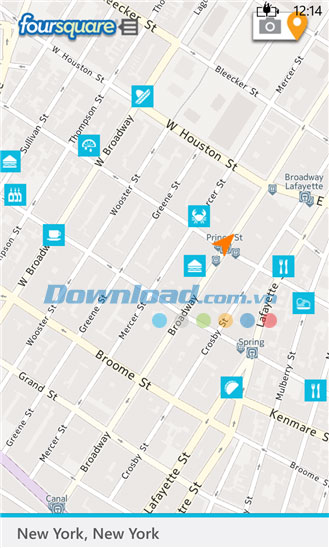 Foursquare for Windows Phone