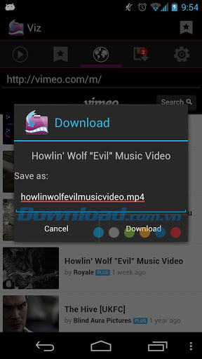 Viz Video Downloader