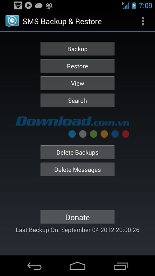 SMS Backup & Restore For Android
