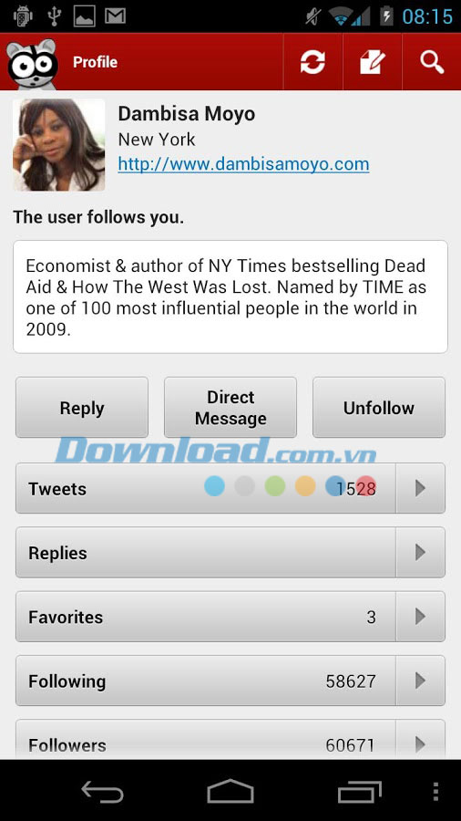 Seesmic for Android
