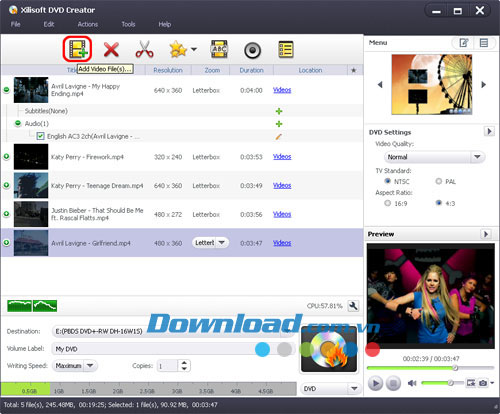 Xilisoft DVD Creator 