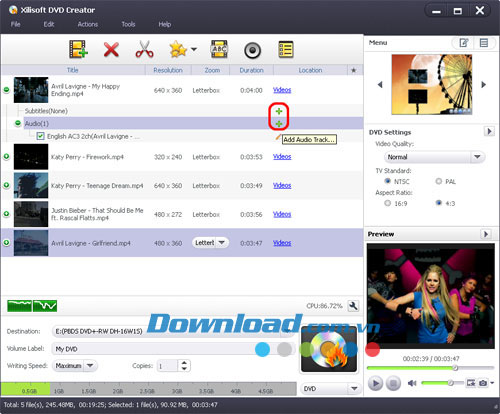 Xilisoft DVD Creator 