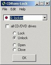 CDRom-Lock